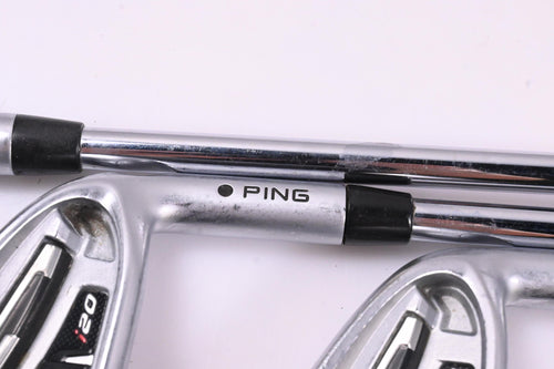 Ping i20 Irons / 4-PW / Black Dot / Regular Flex Ping CFS Shafts