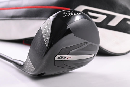 Left Hand Titleist GT2 Driver / 10 Degree / Stiff Flex HZRDUS Black 60 Shaft