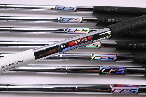 Ping G25 Irons / 3-PW / Blue Dot / Stiff Flex Ping CFS Shafts