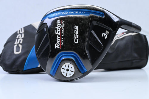 Tour Edge C522 #3 Wood / 15 Degree / Stiff Flex Fubuki HL 55 Shaft