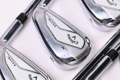 Callaway Elyte X Irons / 5-PW+SW / Regular Flex Vector 80 Shafts