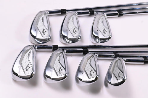 Callaway Elyte X Irons / 5-PW+SW / Regular Flex Vector 80 Shafts