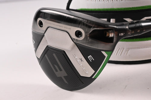 Callaway Elyte X #3 Wood / 15 Degree / Regular Flex Denali Charcoal 60 Shaft