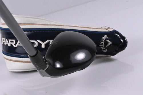 Callaway Paradym #3 Hybrid / 18 Degree / Stiff Flex HZRDUS Silver 75 Shaft