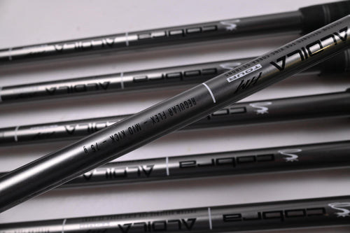 Left Hand Cobra King Cobra Oversize Irons / 3-PW / Regular Flex Aldila HM Tour 75