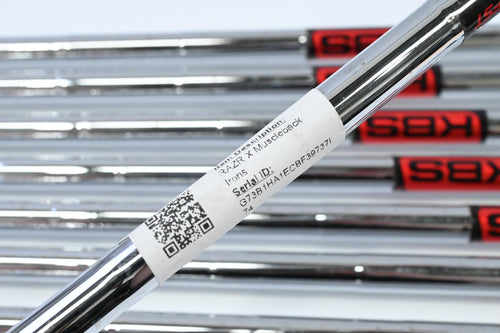 Callaway RAZR X Muscleback Irons / 3-PW / Stiff Flex KBS Tour Shafts