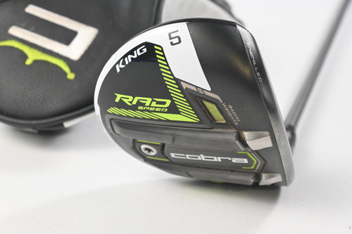 Cobra King Radspeed #5 Wood / 18.5 Degree / Senior Flex Evenflow Riptide 40