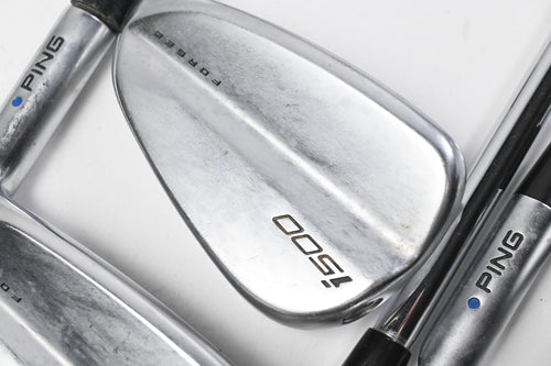 Ping i500 Irons / 7-PW+GW / Blue Dot / Regular Flex Ping AWT 2.0 Shafts
