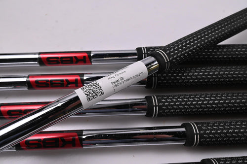 Cobra King F9 Irons / 5-PW+SW / Stiff Flex KBS Tour-V 90 Shafts