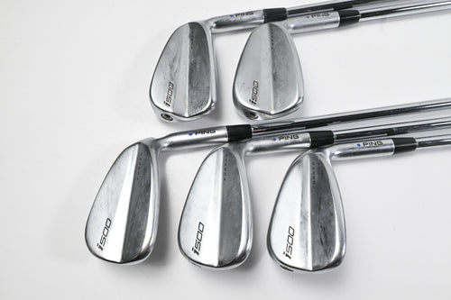 Ping i500 Irons / 7-PW+GW / Blue Dot / Regular Flex Ping AWT 2.0 Shafts