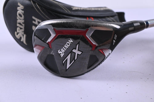 Srixon ZX #4 Hybrid / 22 Degree / Stiff Flex Diamana ZX 50 Shaft