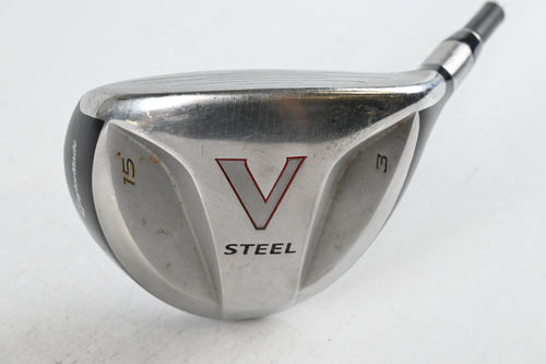 Taylormade V-Steel #3 Wood / 15 Degree / Stiff Flex M.A.S.2 Ultralite Shaft