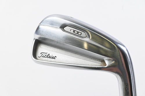 Titleist T100 2021 #4 Iron / 24 Degree / Stiff Flex AMT Tour White S300 Shaft
