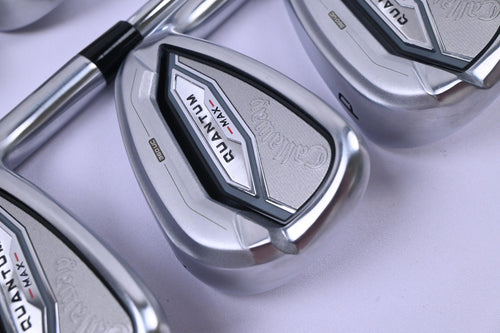 Callaway Quantum Max Irons / 5-PW / Regular Flex KBS MAX 90 Shafts