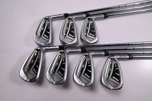 Ping i20 Irons / 4-PW / Green Dot / Stiff Flex Ping CFS Shafts