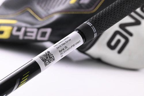 Ping G430 Max Driver / 9 Degree / Regular Flex Ping ALTA CB Black 55 Shaft
