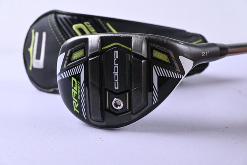 Cobra King Radspeed #4 Hybrid / 21 Degree / Regular Flex UST Recoil ESX 480 Shaft
