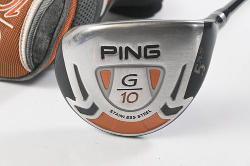 Ping G10 #5 Wood / 18.5 Degree / Stiff Flex Grafalloy ProLaunch Red Shaft