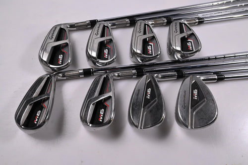 Taylormade M6 Irons / 5-PW+GW+SW / Regular Flex KBS MAX 85 Shafts