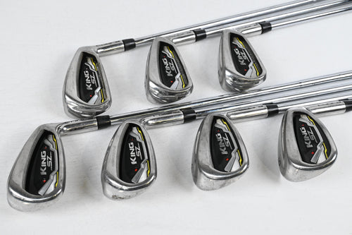 Cobra King Speedzone Irons / 5-PW+GW / Regular Flex Cobra Steel Shafts