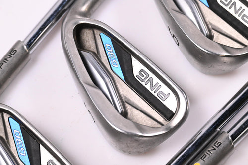 Ping G30 Irons / 4-PW / Yellow Dot / Stiff Flex XP 95 S300 Shafts
