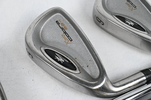 Left Hand Cobra SS Irons / 3-PW+SW / Regular Flex Precision Microtaper Shafts