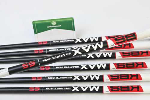 Taylormade Stealth Irons / 5-PW+SW / Regular Flex KBS MAX 65 Shafts