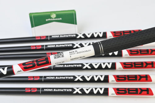 Taylormade Stealth Irons / 5-PW+SW / Regular Flex KBS MAX 65 Shafts