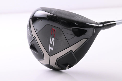 Titleist TS3 Driver / 9.5 Degree / Stiff Flex Project X Evenflow T1100 65 Shaft