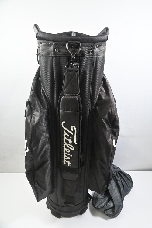 Titleist StaDry Cart Bag / 14-Way Divider / Black, Grey
