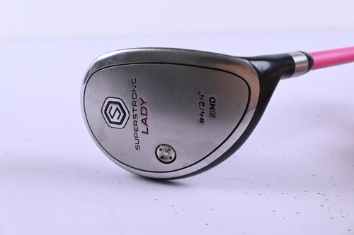 Ladies MD Golf Superstrong #4 Hybrid / 24 Degree / Ladies Flex ProForce 65 Shaft