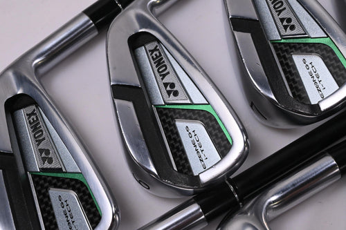 Yonex Ezone GS i-Tech Irons / 5-PW+GW+SW / Regular Flex Yonex EX-G02 Shafts