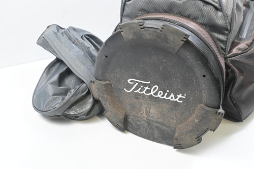 Titleist StaDry Cart Bag / 14-Way Divider / Black, Grey
