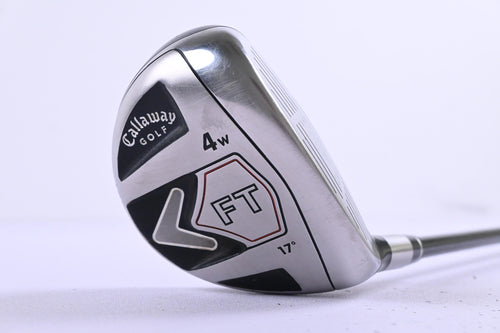 Callaway FT #4 Wood / 17 Degree / Senior Flex Fujikura Fit-On E 160 Shaft