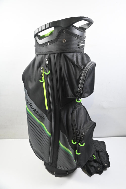 Taylormade Cart Bag / 14-Way Divider / Black, Grey & Green