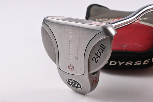 Odyssey White Steel 2-Ball Putter / 35 Inch