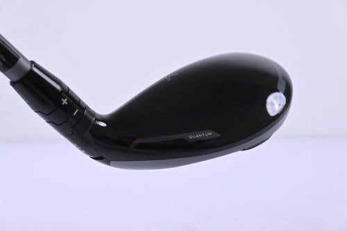 Callaway Quantum Max #4 Hybrid / 21 Degree / Regular Flex Denali Frost Silver 60