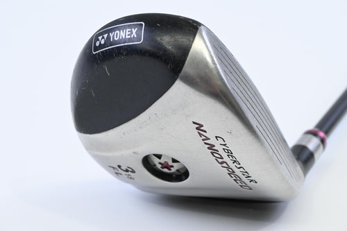 Ladies Yonex Cyberstar Nanospeed #3 Wood / 18 Degree / Ladies Flex Nanospeed 70