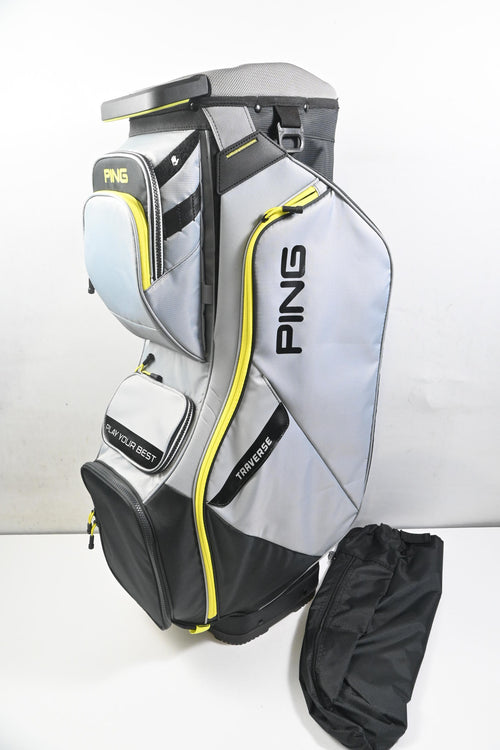 Ping Traverse Cart Bag / 14-Way Divider / Grey, Black & Yellow