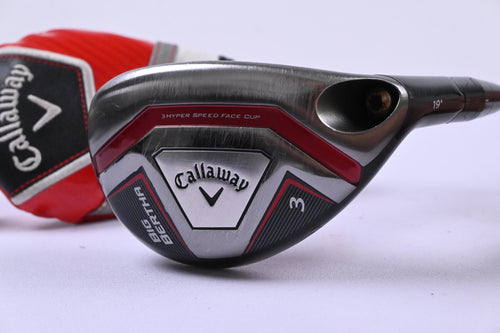 Callaway Big Bertha #3 Hybrid / 19 Degree / Regular Flex UST Recoil 460 Shaft