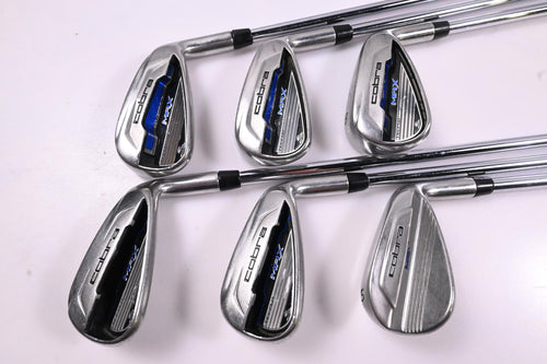 Cobra Max Irons / 6-PW+SW / Regular Flex Steel Shafts