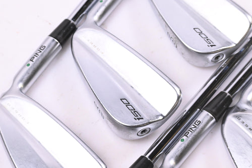 Ping i500 Irons / 4-PW / Green Dot / Regular Flex Ping AWT 2.0 Shafts