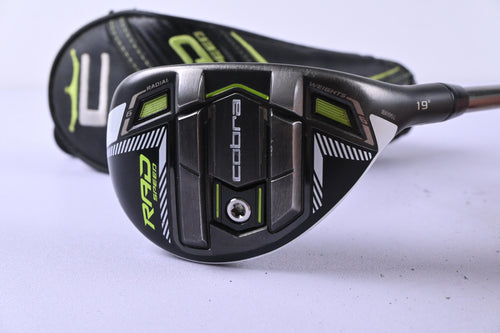 Cobra King Radspeed #3 Hybrid / 19 Degree / Regular Flex UST Recoil ESX 480
