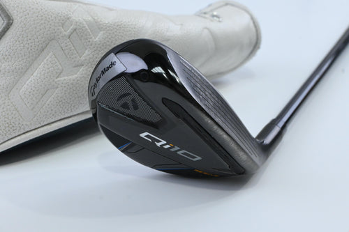 TaylorMade Qi10 #3 Hybrid / 19 Degree / Stiff Flex HZRDUS Gen4 Black 80