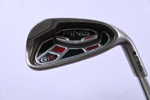 Ping G15 #9 Iron / Black Dot / Regular Flex Ping AWT Shaft