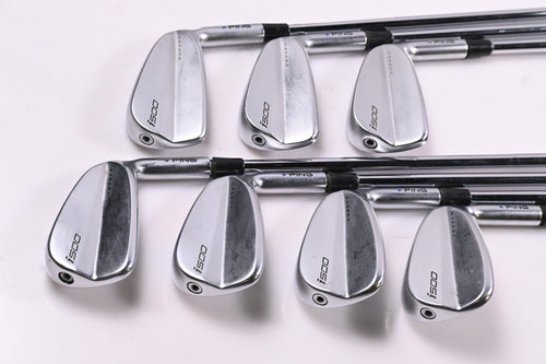 Ping i500 Irons / 4-PW / Blue Dot / Stiff Flex Dynamic Gold 120 S300 Shafts