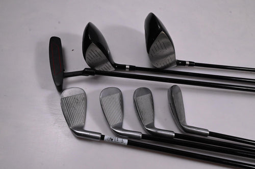 Junior Wilson Deep Red Tour Package Set / Woods, Irons, Putter, Bag