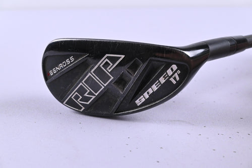 Benross RIP Speed #1 Hybrid / 17 Degree / Stiff Flex Aldila RIP 80 Shaft
