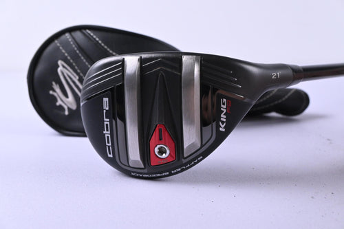 Cobra King F9 #4 Hybrid / 21 Degree / Regular Flex Fujikura Atmos Black 7 Shaft