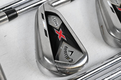 Callaway X Hot Irons / 4-PW+SW / Regular Flex Speed Step 85 Shafts